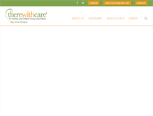 Tablet Screenshot of bayarea.therewithcare.org